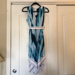 Soma Handkerchief Midi Dress NWT